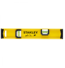 Рівень STANLEY "BASIC I-BEAM" : L= 30 см, 2 капсули