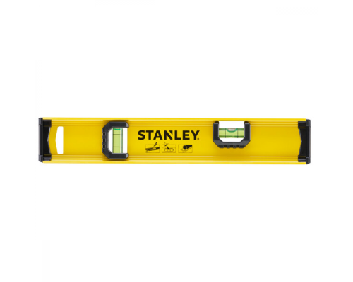 Уровень STANLEY "BASIC I-BEAM": L= 30 см, 2 капсулы