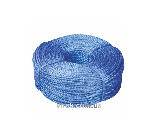 Мотузка для білизни ЕВА 4 мм x 200 м. поліпропіленова 1825 гр +/-5%