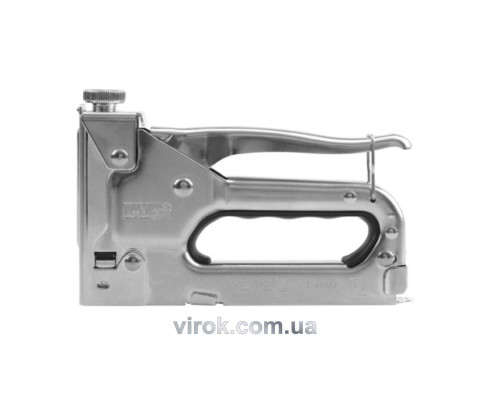 Степлер з регулятором сили YATO : для скоб b=11,3 мм, h= 4-14 мм, t= 0,7 мм [12/24]