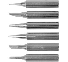 Жала до паяльників різної форми тип 900М YATO, тримач Ø= 4,5/ 6 мм, компл. 6 шт [24/240]