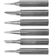 Жала до паяльників різної форми тип 900М YATO, тримач Ø= 4,5/ 6 мм, компл. 6 шт [24/240]