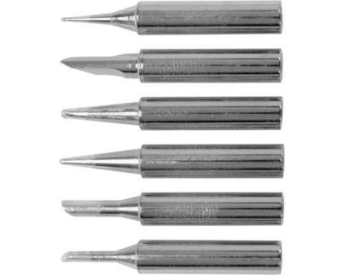 Жала до паяльників різної форми тип 900М YATO, тримач Ø= 4,5/ 6 мм, компл. 6 шт [24/240]