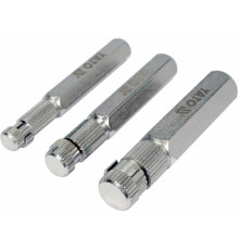 Знаряддя для викручування ніпелів YATO 3/8", 1/2", 3/4", 3 елем. [6/24]