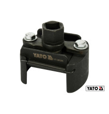 Ключ к масляному фильтру разводной YATO: Ø60-80 мм под ворот с квадратом 1/2" [20]