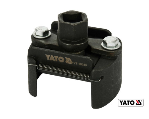 Ключ до оливного фільтру розвідний YATO : Ø60-80 мм під вороток з квадратом 1/2" [20]
