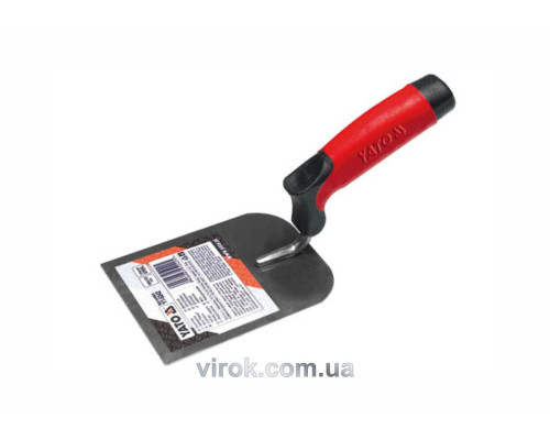 Кельма штукатурна YATO : 100х130 мм. нержавіюча [20]