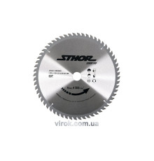 Диск пильний по дереву STHOR. Ø= 300/30 мм, h= 3,2 мм, 60 зубів(DW)