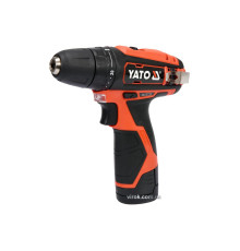 Шуруповерт компактний акумуляторний YATO: Li-Ion 12 В, 2 Агод, крутн.мом.- 30 Нм, патрон Ø≤10 мм [5]