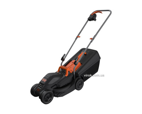 Газонокосарка 4-колісна мережева B+D : P= 1 кВт, шир/вис.покосу- 320/20-60 мм, травозбірник- 35 л
