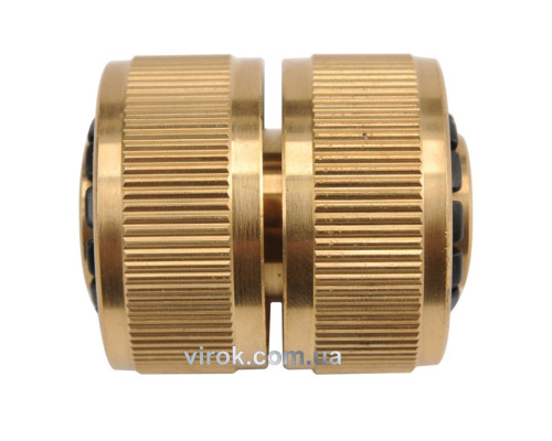Муфта VOREL латунная для шланга 1/2" DW