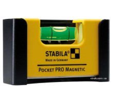Уровень-мини STABILA Pocket PRO Magnetic магнитный: 7 х 2 х 4 см