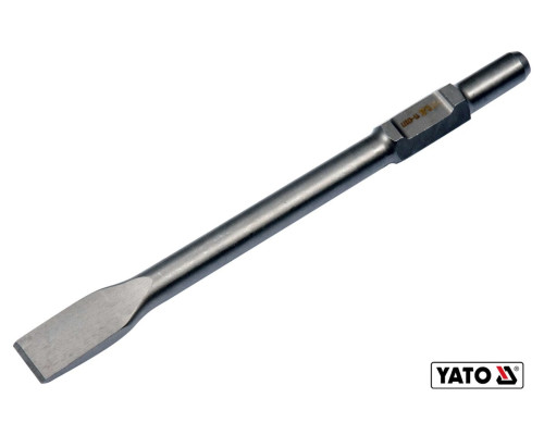 Долото плоске YATO : HEX, L= 410 мм, w= 35 мм [5/10/400]