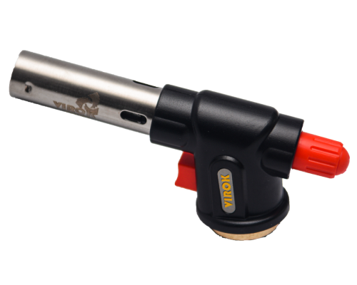 Пальник газовий VIROK з різьбовим (7/16) з'єднанням. Piezo [50/4]