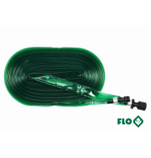 Шланг плоский з отворами для зрошування FLO: l=15 м, Ø=16мм, ПВХ, з швидкосполуч. наконечниками [15]