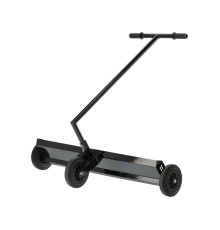 Вирівнювач грунту ручний на колесах YATO; робоча зона- 105 см висота- 15 см, держак- 100 см [10]