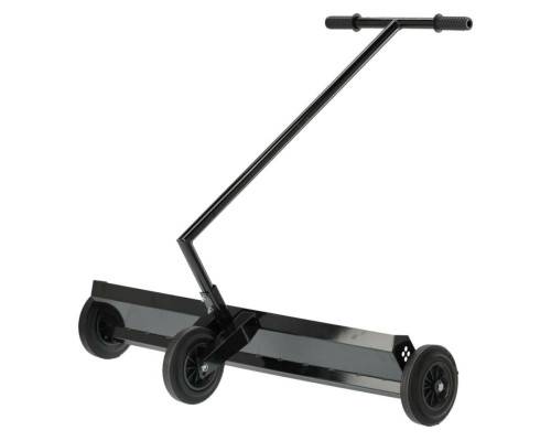 Вирівнювач грунту ручний на колесах YATO; робоча зона- 105 см висота- 15 см, держак- 100 см [10]