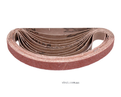 Стрічка шліфувальна YATO; 20х520 мм, P100, нескінченна до пневмошліфмашини YT-09742; уп. 10 шт. [50]