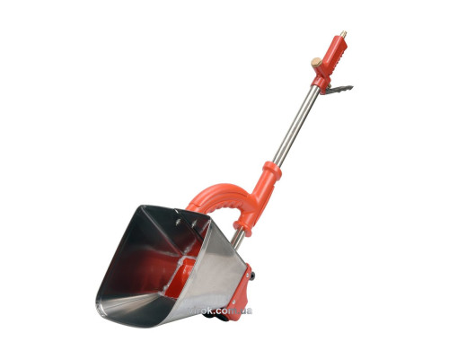 Ковш пневматичний для штукатурки стін YATO: ємність- 4.5л, 4-8 бар, 400 л/хв, продукт.-50 м²/год [4]