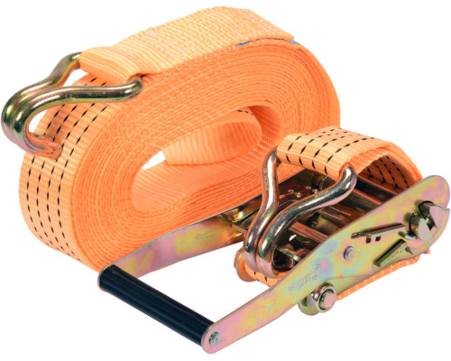 Пас для крепления багажа с трещаткой VOREL : сила натяжения - 2000/4000 daN, 12 м х 50 мм [6]