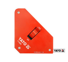 Струбцина магнітна для зварки з перемикачем YATO : 25 кг, 117 х 192 х 32 мм