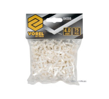 Крестики дистанционные многоразовые для плитки VOREL: тип U, 4 мм. 100 (Уп/Шт.)(DW)