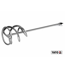 Міксер для буд. сумішей оцинкований YATO: Ø135 x 600 мм, M14, max 20-30 кг [10]