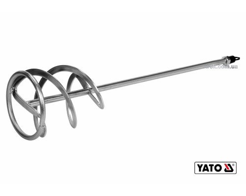Міксер для буд. сумішей оцинкований YATO: Ø135 x 600 мм, M14, max 20-30 кг [10]