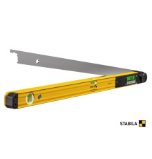 Рівень - Кутомір електронний STABILA TECH 700 DA : L= 80 см. цифр. 0° – 270° 0.5мм/m. - 0.10° IP54