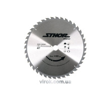 Диск пристальный по дереву STHOR. Ø=350/30 мм, h=3,2 мм, 40 зубов [10]