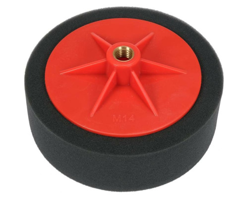 Диск полірувальний з м'якою губкою YATO Ø= 150 мм, h= 50 мм, різьбове кріплення М14 [60]