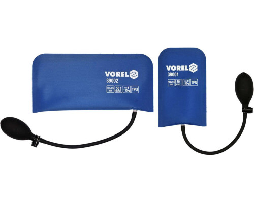 Подушки монтажні, надувні VOREL для навант- 135кг, висоти- 50мм, габарити- 130х270 і 190х115мм, 2 шт