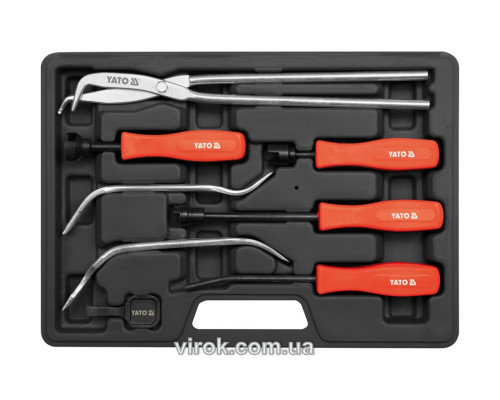 Набор инструментов для замены тормозных колодок YATO, 8 элем. [5]