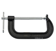 Струбцина з гвинтовим затиском "G" подібна VOREL; l= 150 мм [18]