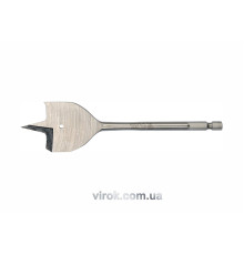 Сверло перовое по дереву YATO: 6-гранный хвостик 1/4", Ø=6 мм, L=152 мм [50/400]