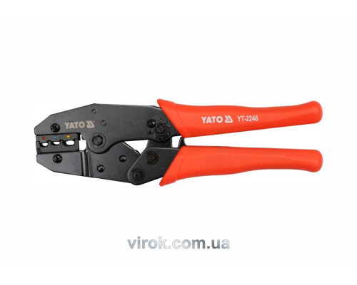 Клещи для обжима и зачистки проводов YATO, L=220 мм [5/30]