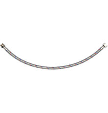 Шланг водопровідний з опліткою з нерж сталі FALA l= 500 мм, Ø= 8/12, з'єднання М-3/8" х F-3/8" 1 МПа