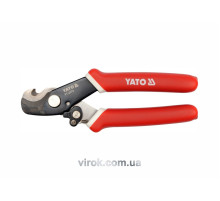 Ножиці для кабелю YATO:  Ø=10.5 мм, l=170 мм [10/60]