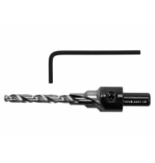 Свердло конфірматне по дереву YATO Ø= 5/7 мм, хвостовик Ø= 8 мм, з 6-гран. ключем [25]