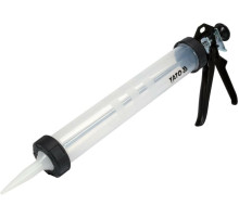 Пістолет для нанесення густих мас YATO: L= 380 мм, Ø= 60 мм [20]